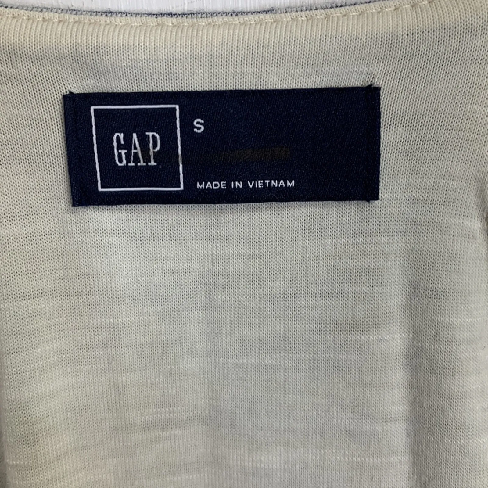 GAP Blue White Striped Shorts Racerback Romper New with Tag W-577 Size S - Image 2