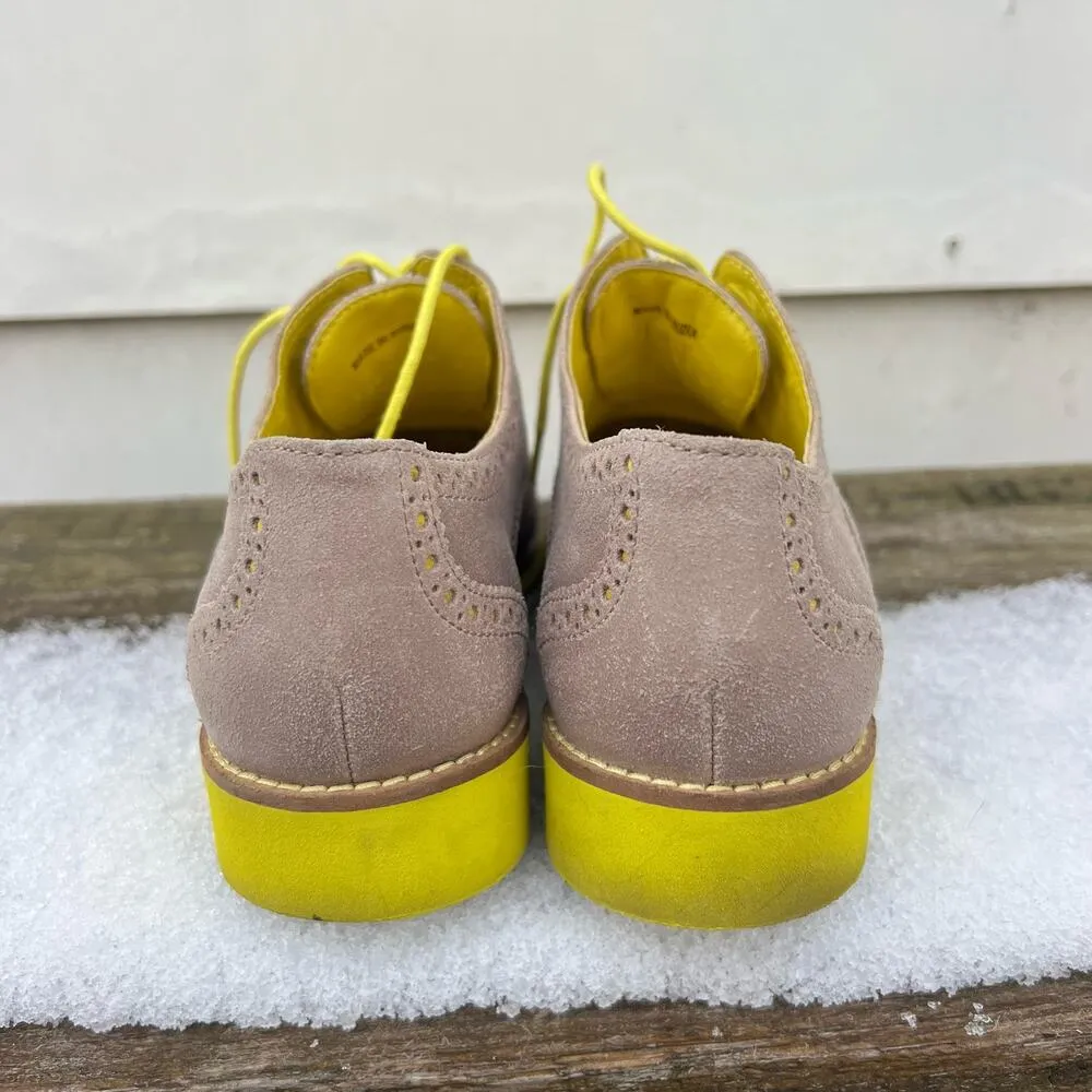 Cole Haan Lunargrand Alisa Wing Tip Oxford Shoes 8 1/2 B - Image 4