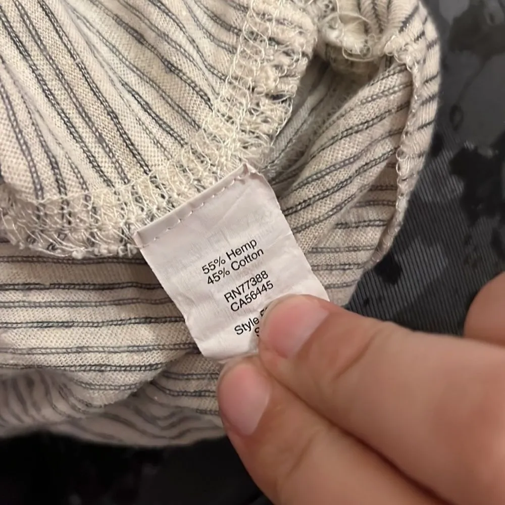 Madewell striped boatneck shirt L - Image 6