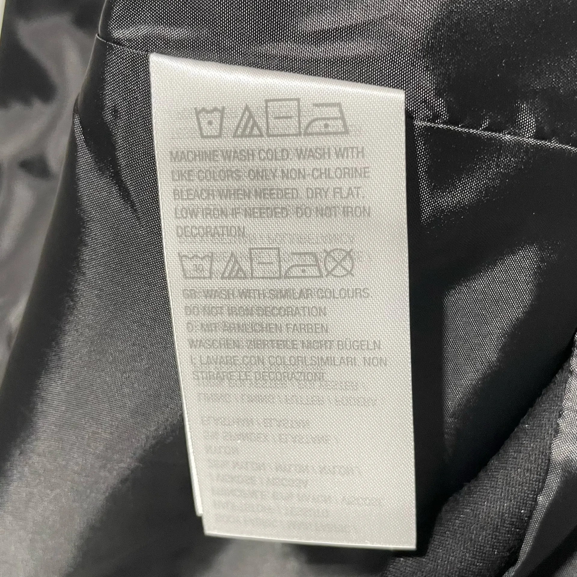 New Dennis Basso Patent Faux Leather Trim Ponte Topper Jacket Black Size Medium - Image 14