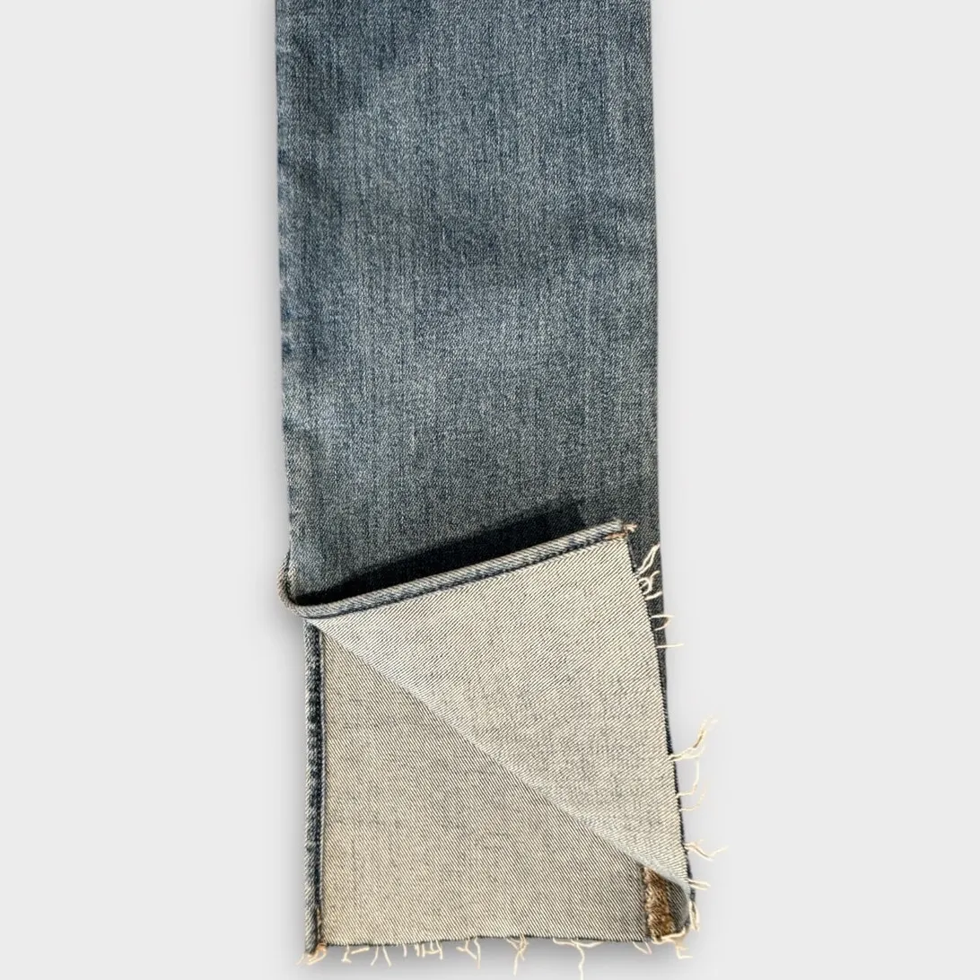 Favorite Daughter Valentina Super High Rise Tower Jean with Slit Size 23 Blue - Image 8