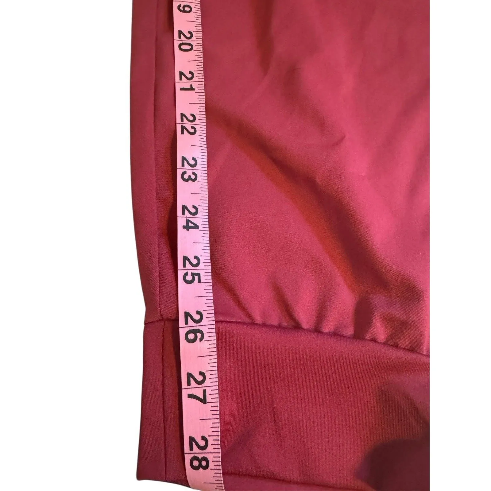 Healing Hands Tara Scrub Joggers Women's 3X Wine Zip Pockets Style 9233X Tara - Image 6