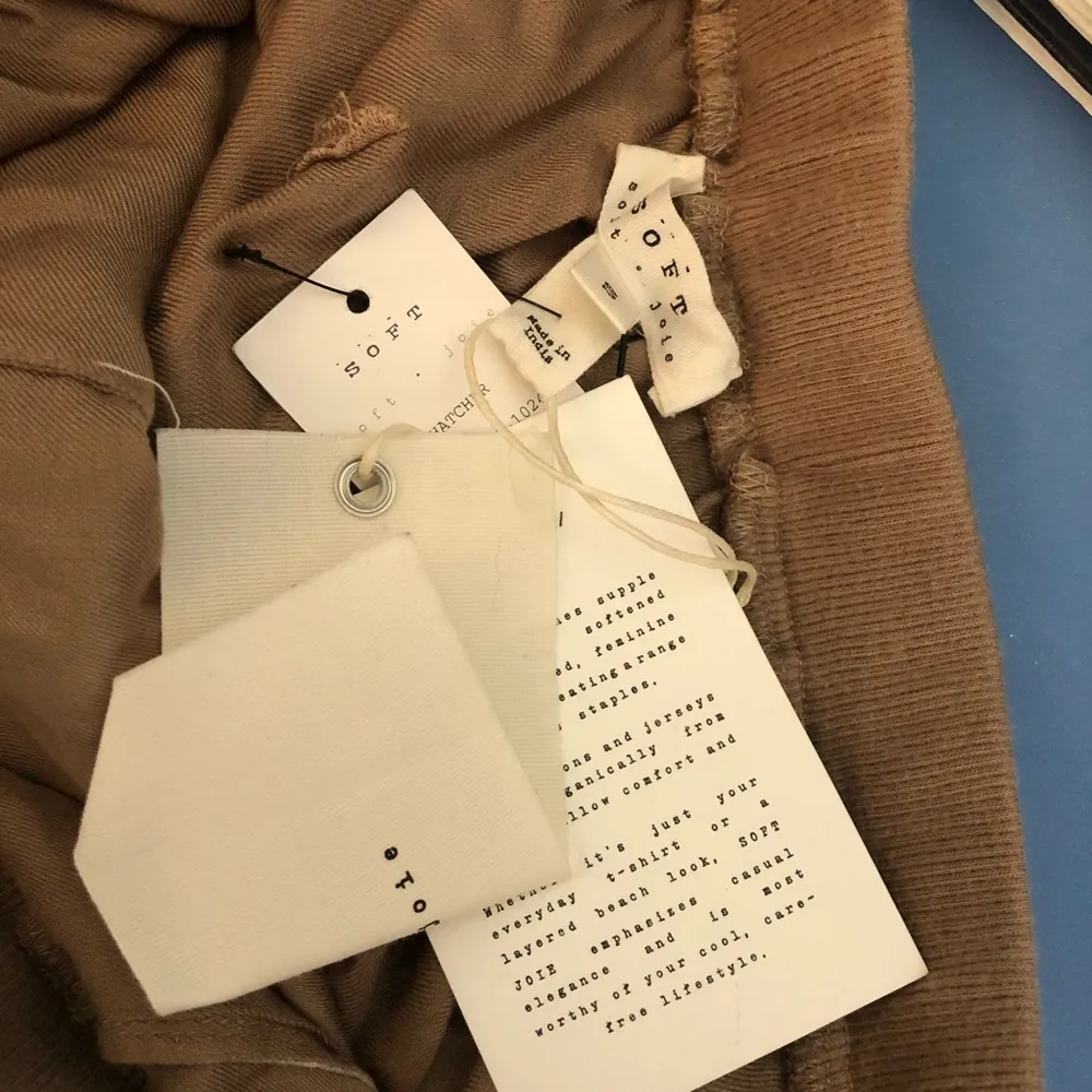 NWT Soft Joie Thatcher wide leg sand pant - Image 6