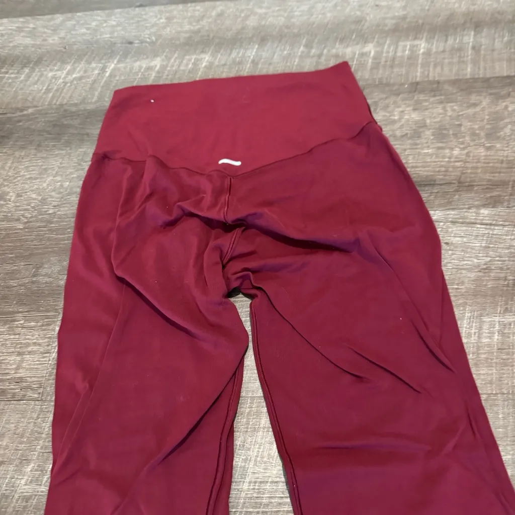 Aerie Chill Play Move Red Leggings - Image 5