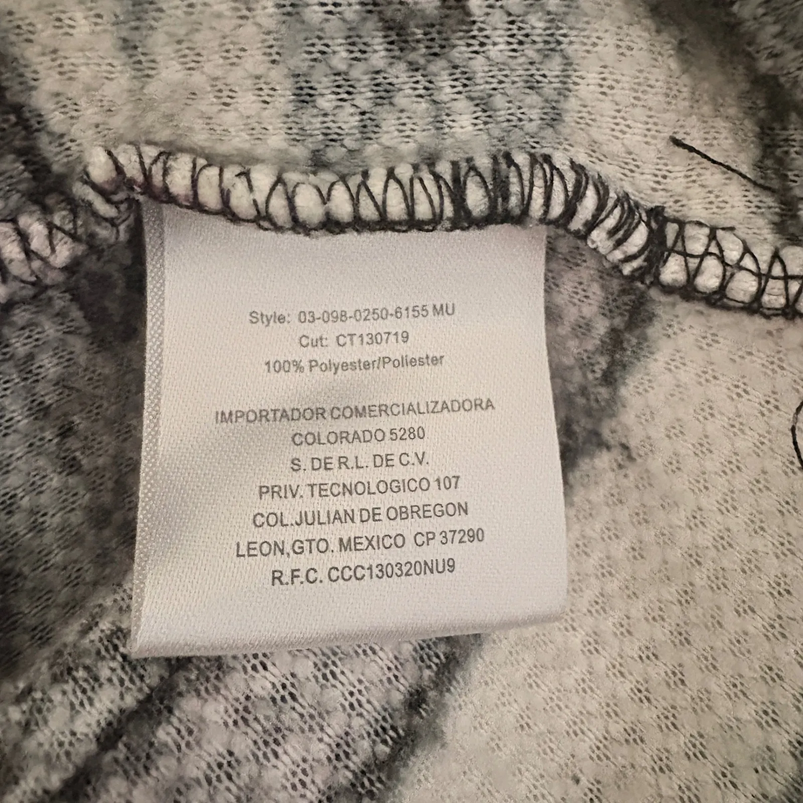 Roper Southwestern Print Fleece Quarter Zip Pullover Cowgirl Chic Womens Size XS - Image 5