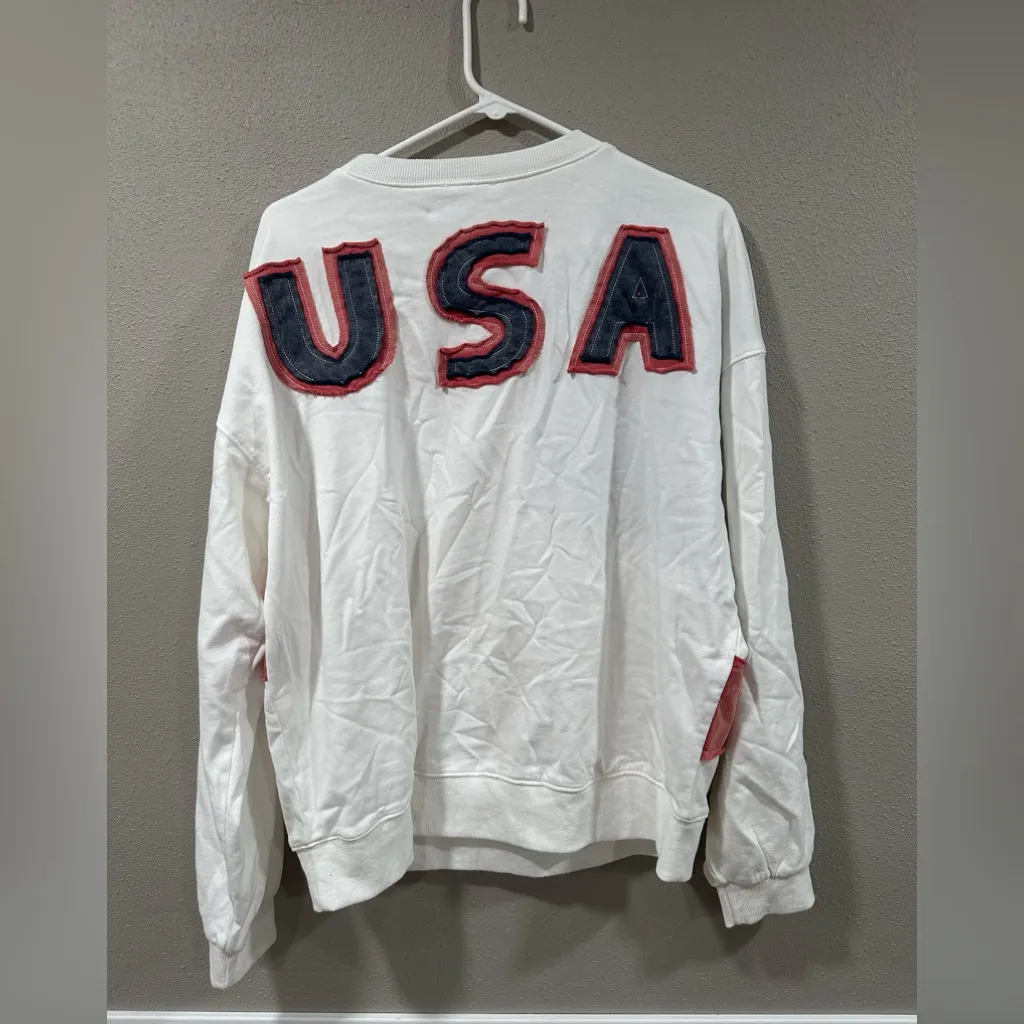 Mittoshop American Flag  Sweatshirt - Image 6