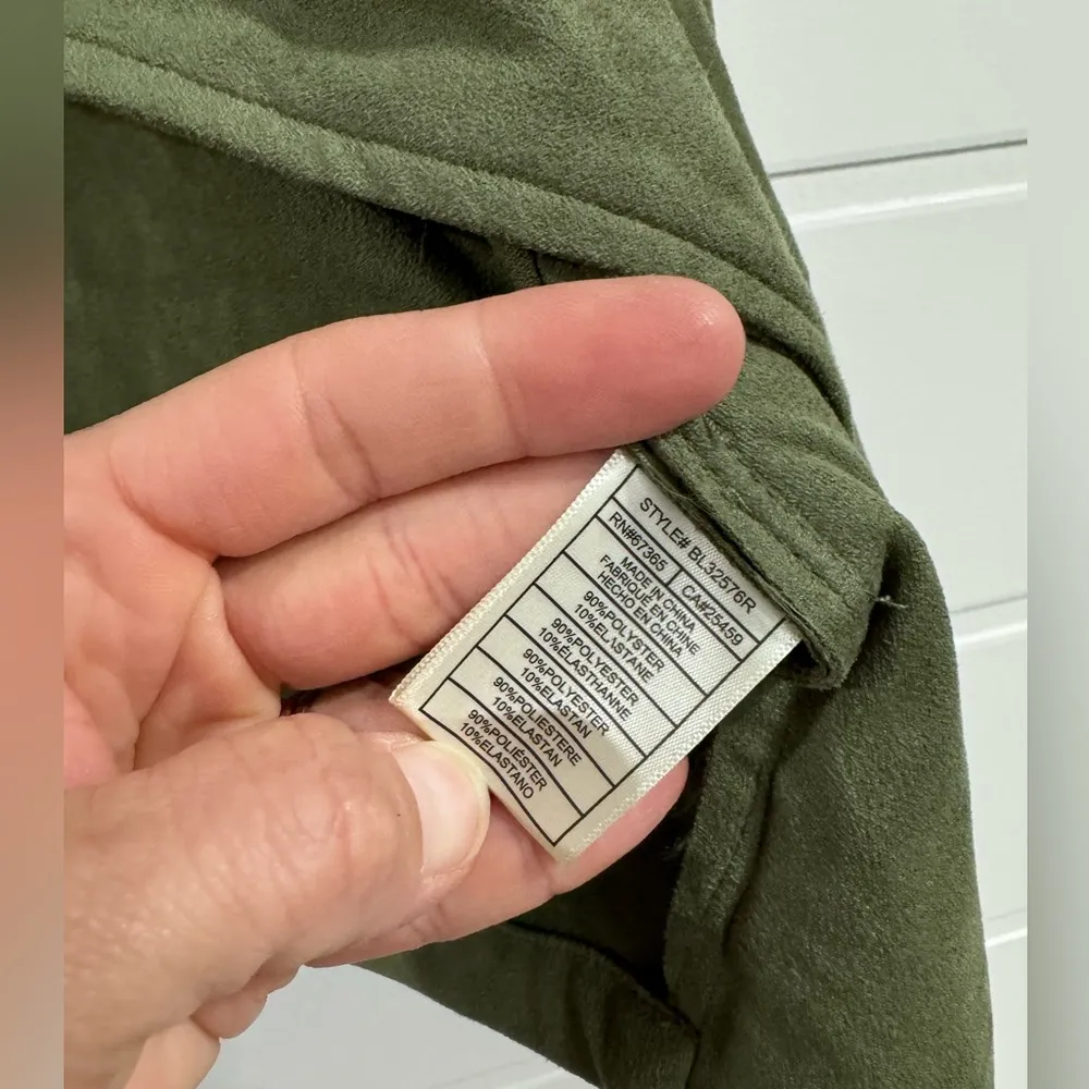 Steve Madden Faux Suede Wrap Jacket - Image 4