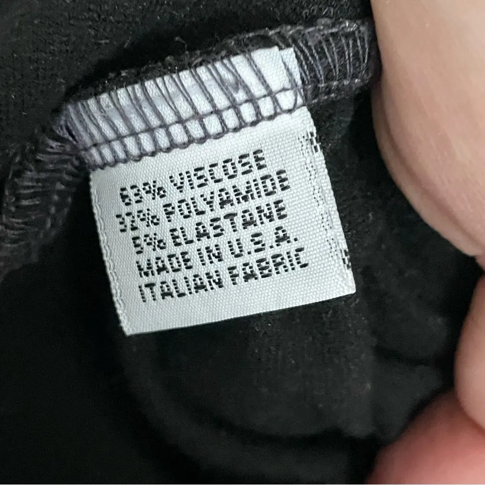 Bryn Walker Tunic Top Cowl Neck Lagenlook Art To Wear USA Made Heathered Grey - Image 10