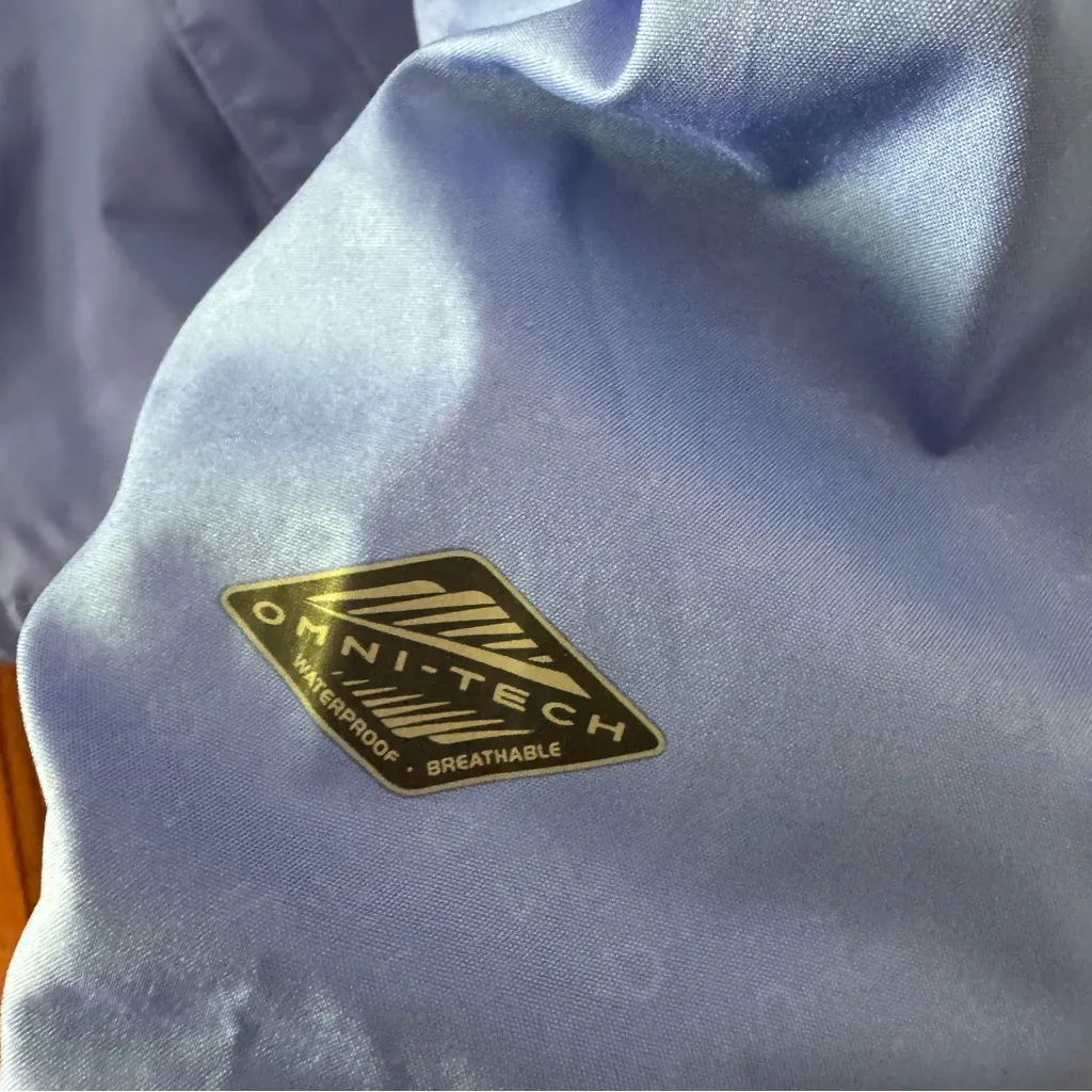 Columbia Omni Tech Interchange Light Jacket Women’s Small Periwinkle Blue Casual - Image 4