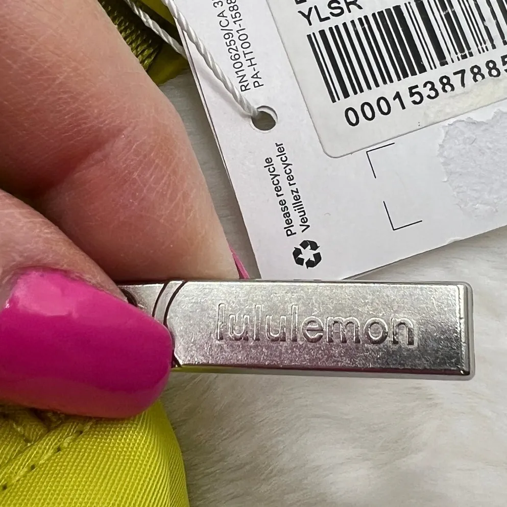 Lululemon Everywhere Belt Bag Neon Green Chartreuse Fanny Pack Rare Color Y2K - Image 6