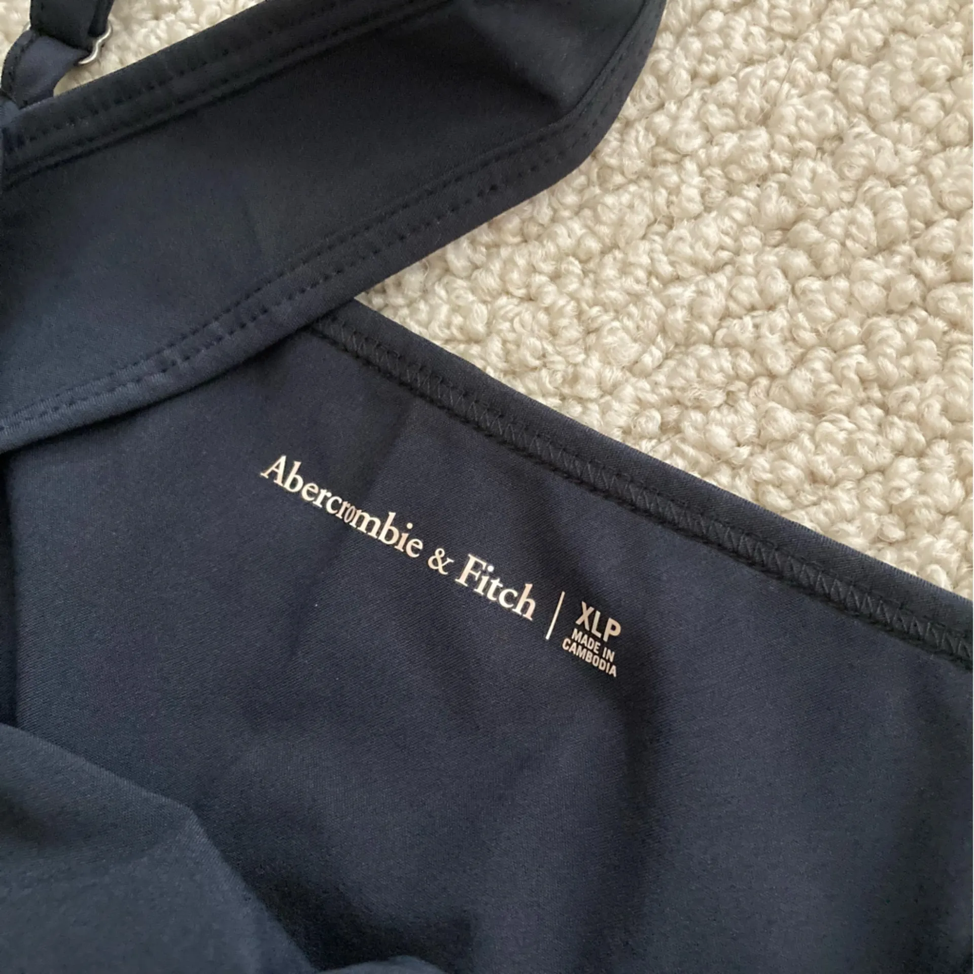 NEW Abercrombie & Fitch Traveler Cargo Jumpsuit Black Size XL Petite Pockets NWT - Image 6