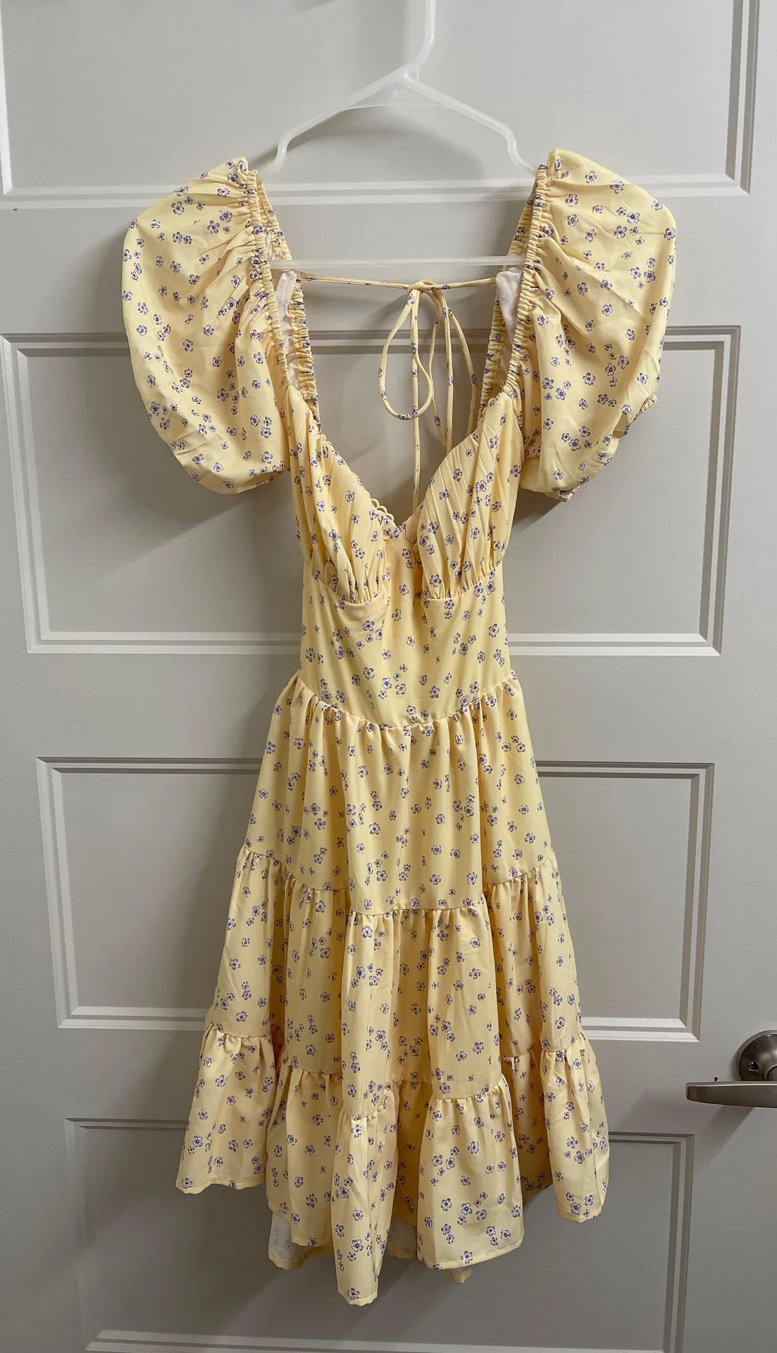 Floral Mini Dress - Image 7