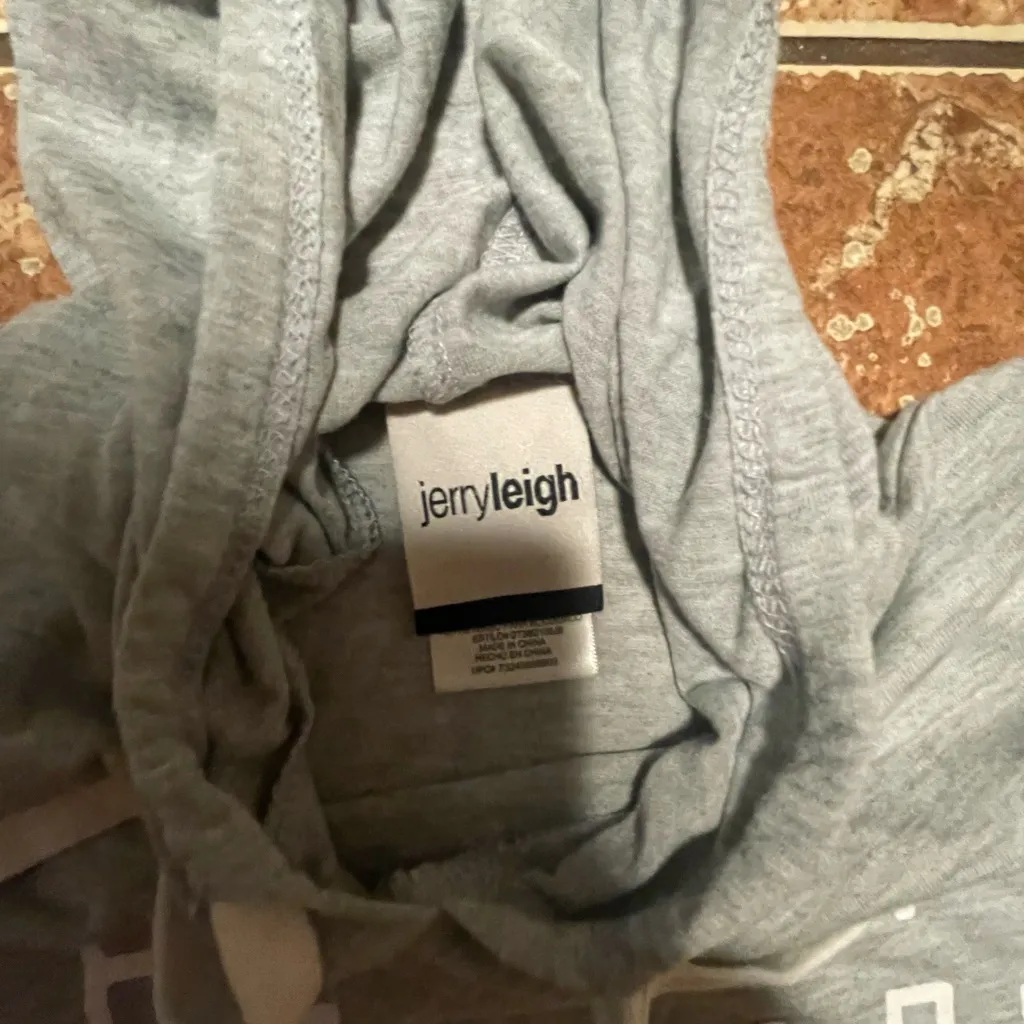 Women’s Hooded T-Shirt: size XL - Image 4