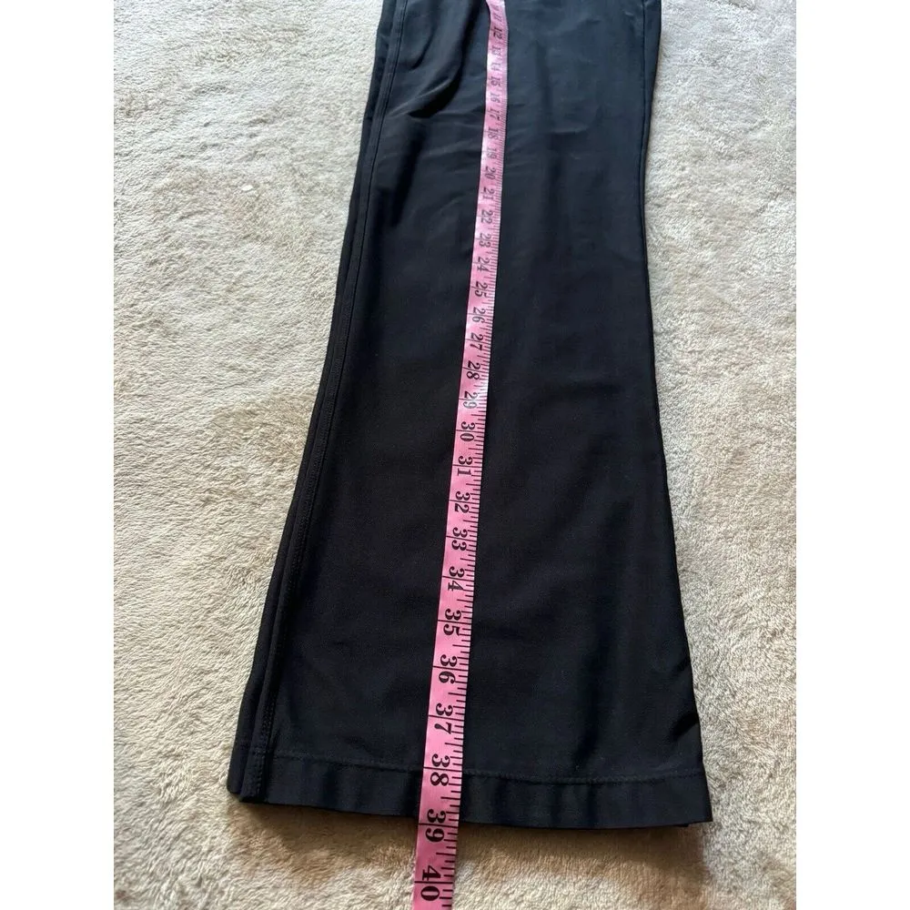 Nike Women's Pants‎ Athletic Bonded Mesh High Rise  Black Size Medium - Image 9