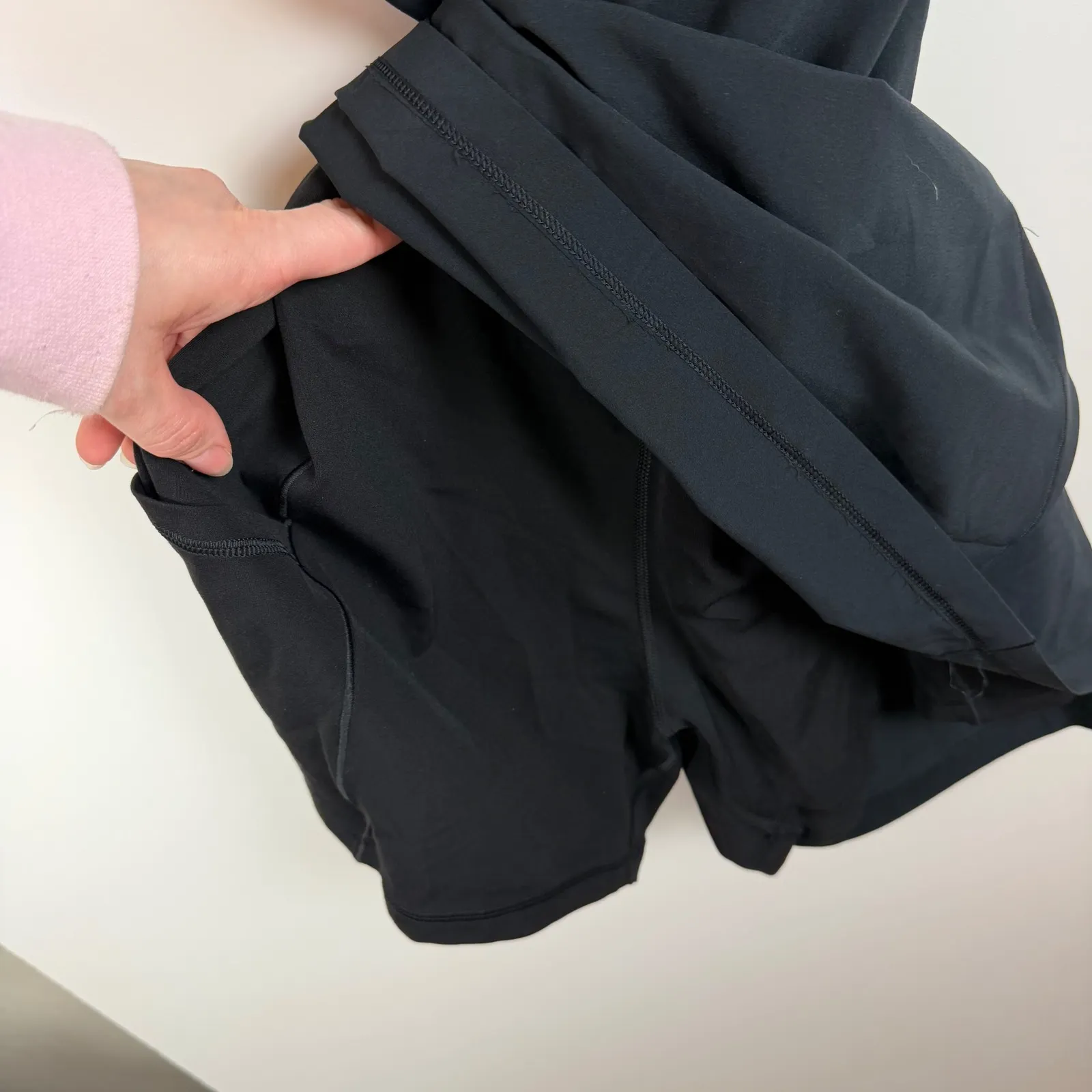 Offline by Aerie Black Athletic Dress Skirt Size XL Built In Shorts Athleisure - Image 2