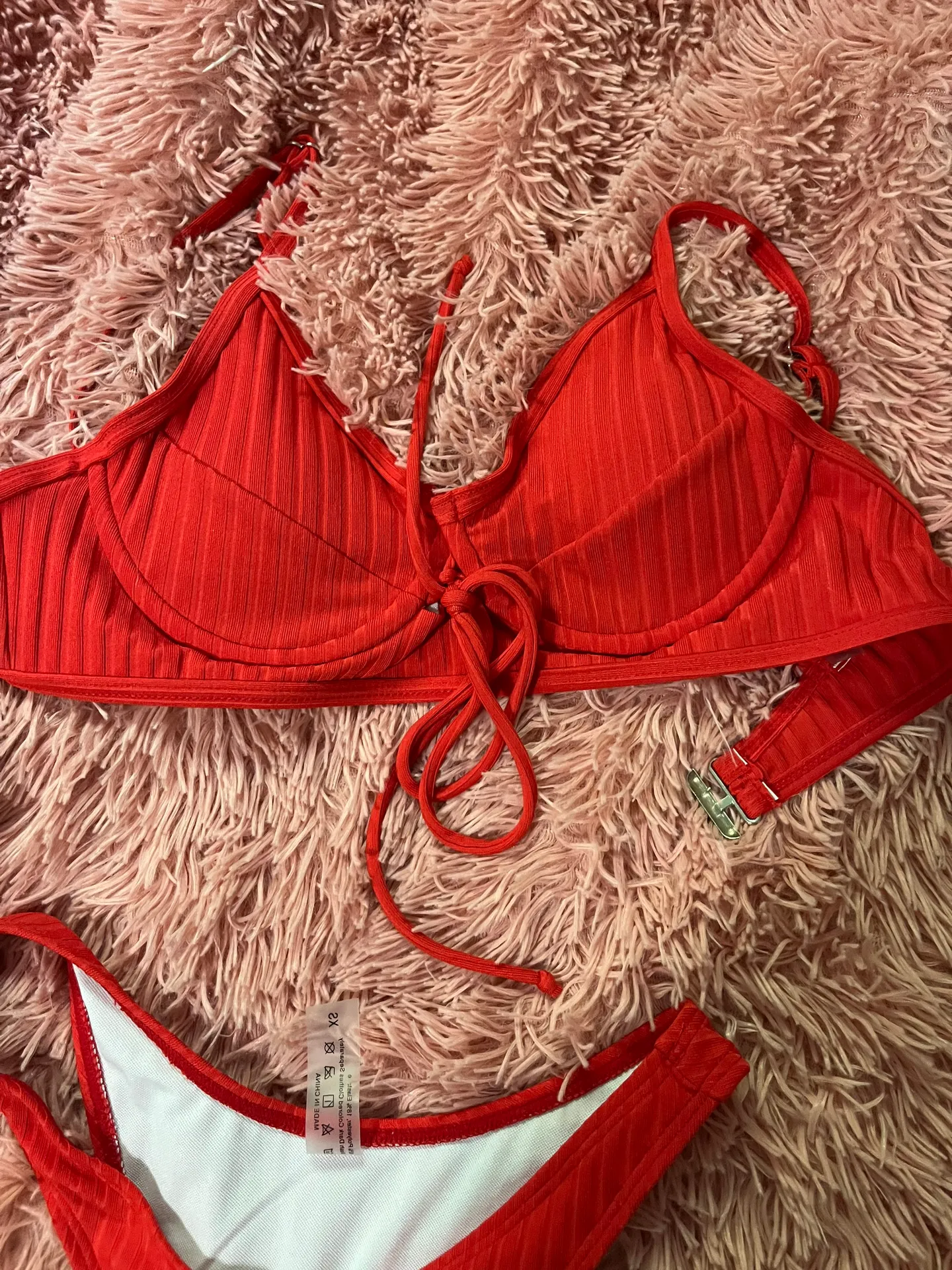 Red Swimsuit Size XS - Image 4