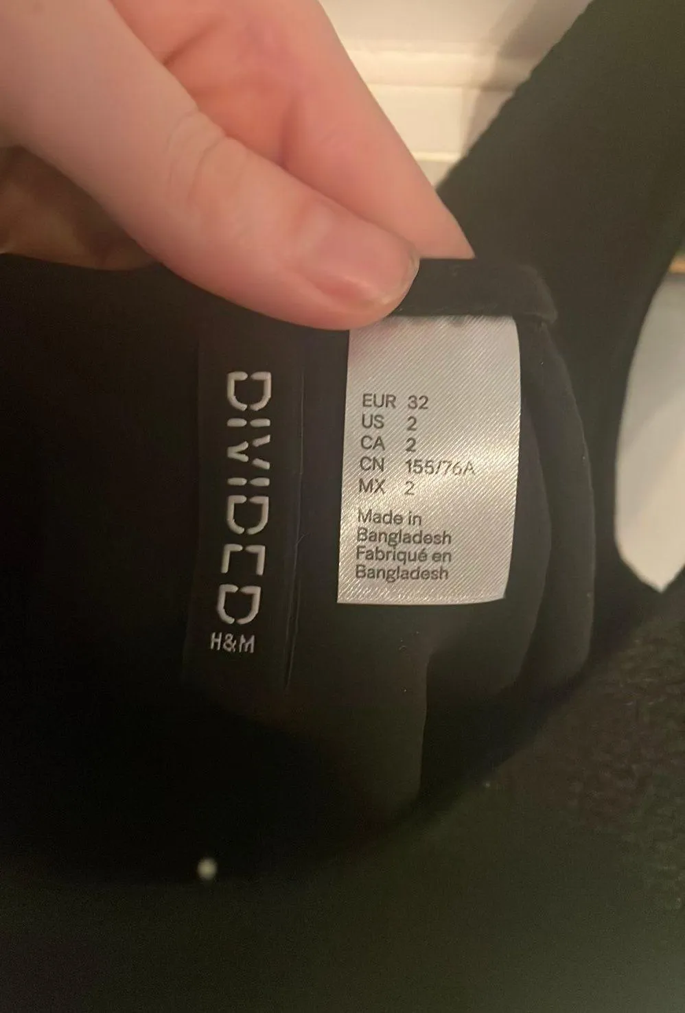 Divided Black Dress - Image 3