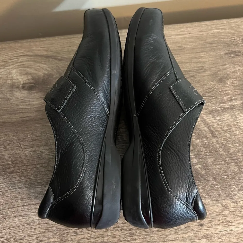 Abeo Aster Black Leather Casual Shoes Women’s Size 9.5 Customized Orthotics 24/7 - Image 12