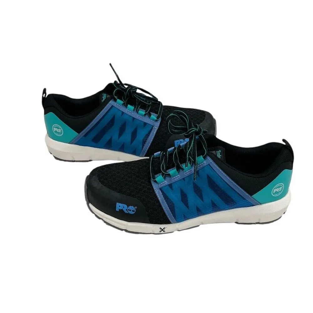 Timberland Pro Radius Composite Safety Toe Black/Aqua Women's Size 11‎ M - Image 5