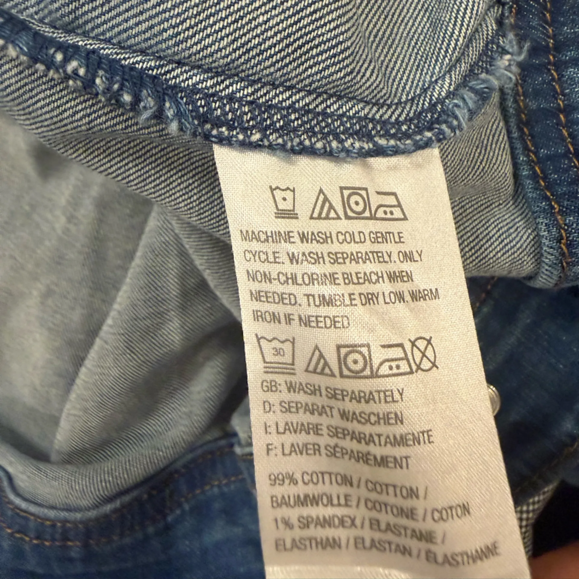 Isaac Mizrahi Live! True Denim Classic Jean Jacket Size 14 - Image 4