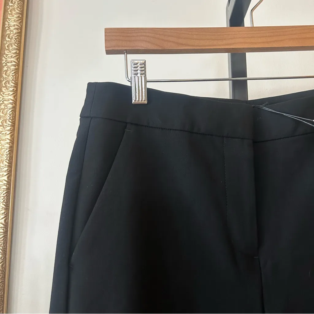 J. Crew Kate Carreman Dress Pants Stretch Black Trousers Career Size 6T - Image 4