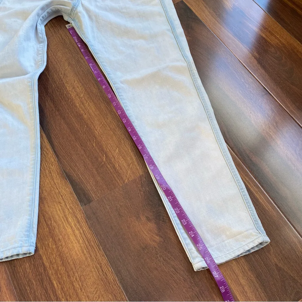 Ralph Lauren Astor Slim Boyfriend Light Wash Mid Rise Straight Jeans - Image 11