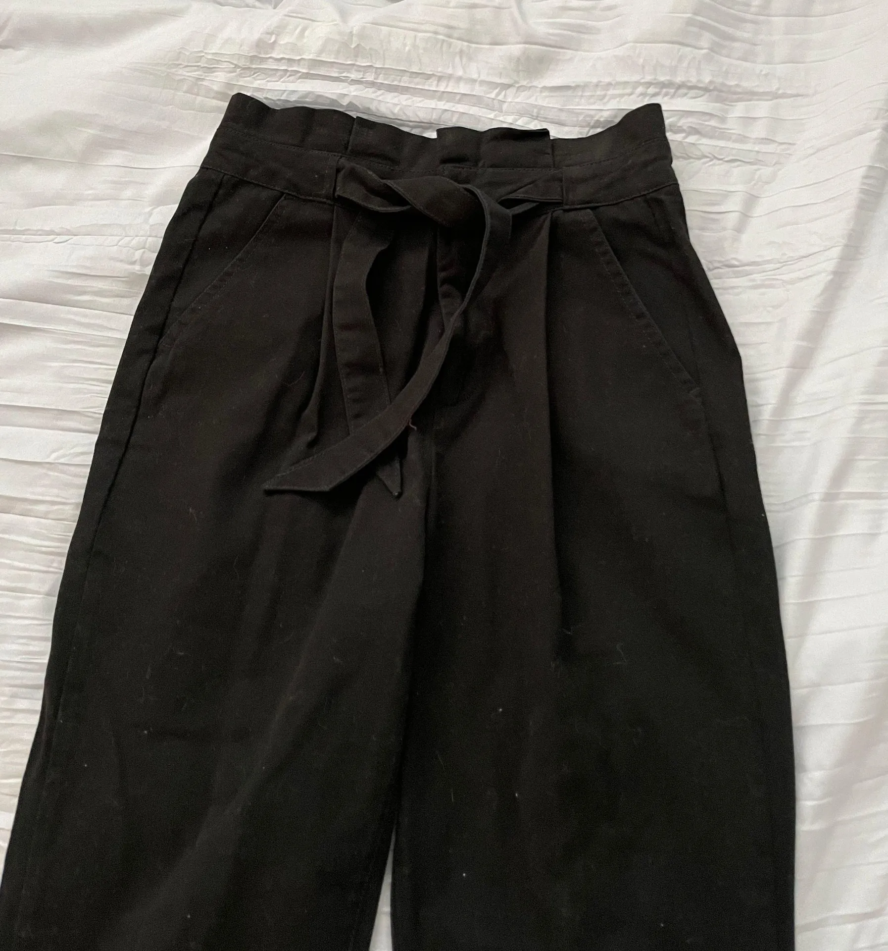 Just fab High Waisted Tie Pants  - Image 2