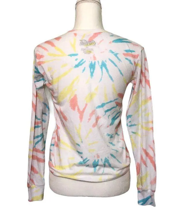 NWOT Coca Cola Tie Dye Retro Long Sleeve Tee New - Image 2