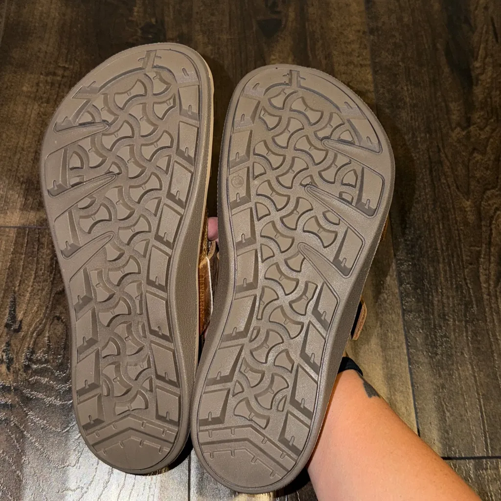 NEW Birkenstock Sierra Oiled Leather Tobacco Brown Sandals - Image 8