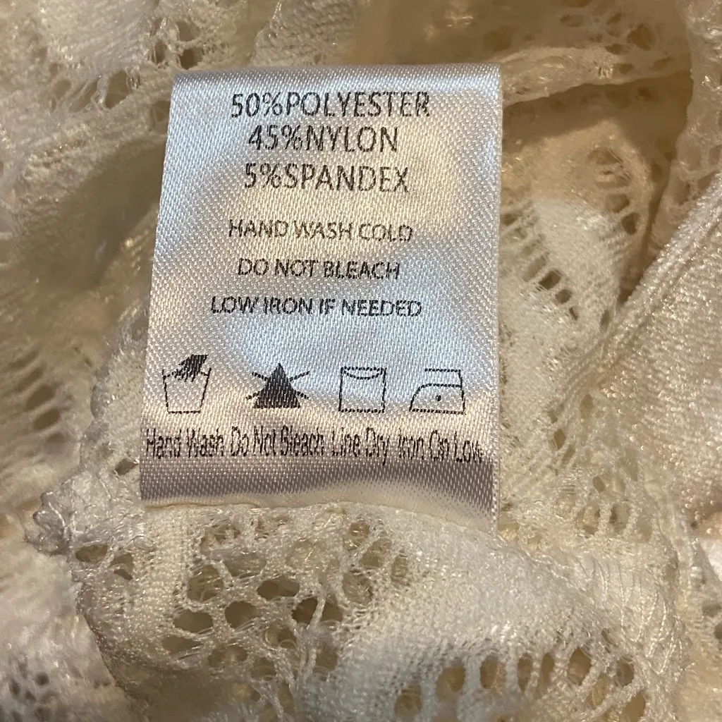 Jlux Label Ivory Bodysuit Size Small Nordstrom - Image 6