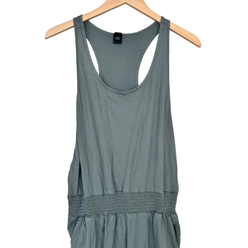 Bobi Los Angeles Green Sleeveless Jumpsuit Sz M - Image 3