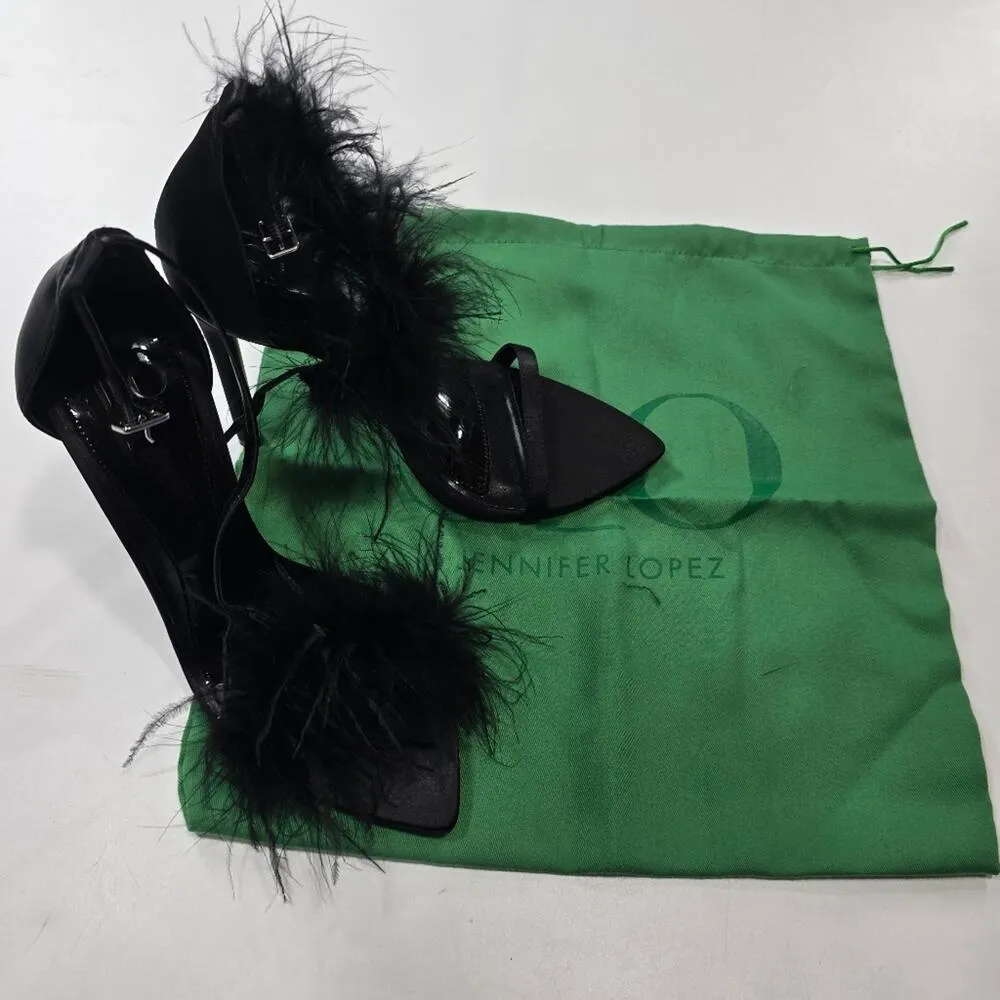 Jennifer Lopez JLO  x REVOLVE Sunset Sandal in Black - Image 11