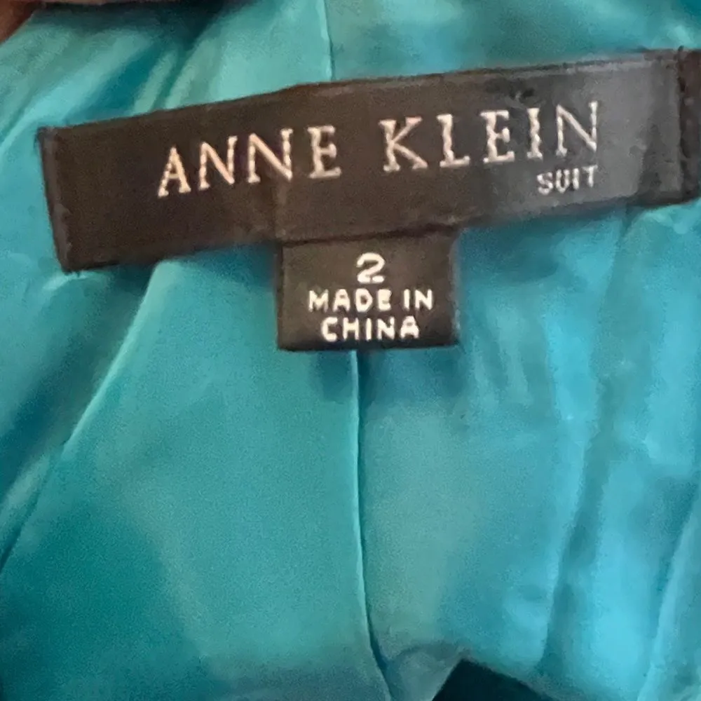 Anne Klein Wool Blend‎ Blazer Navy - Image 5