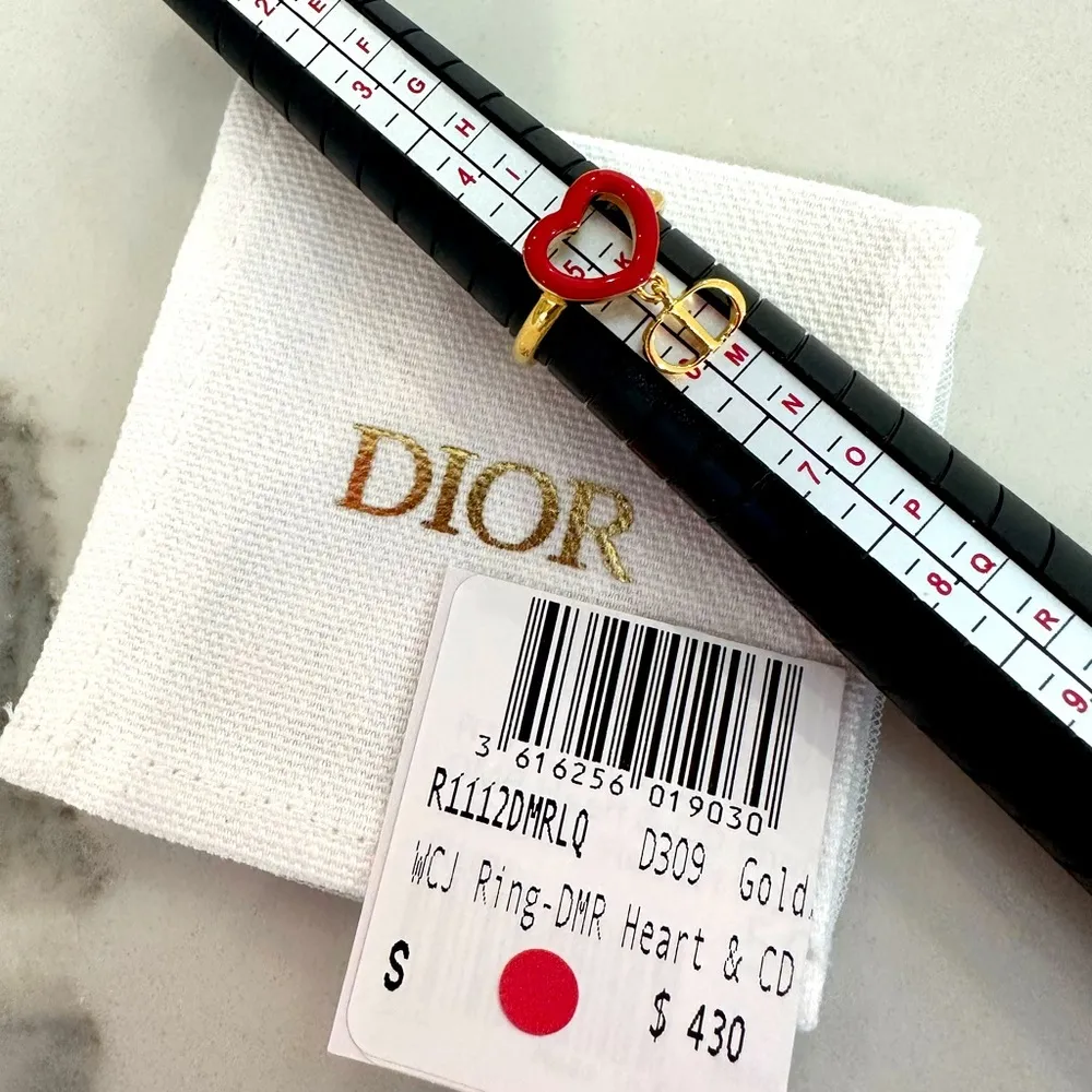 Christian Dior  Heart Ring - Image 2