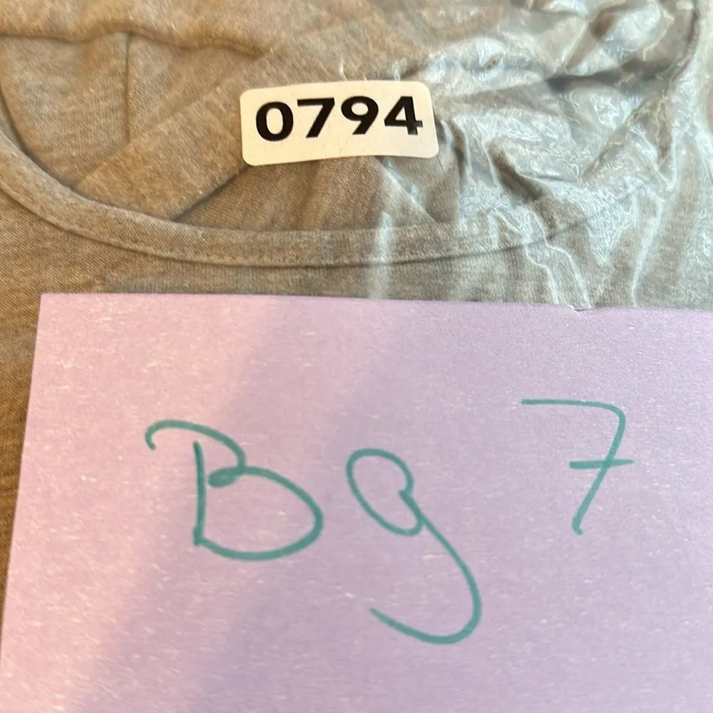 Ava James Gray Long Sleeve Shirt SZ S - Image 11