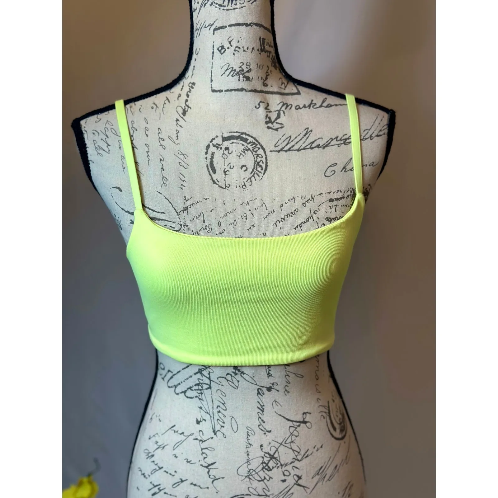 Free People Movement Neon Cami Spaghetti Straps M/L - Image 2