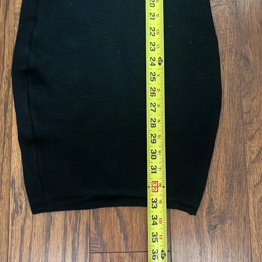 Olivaceous bodycon sexy little black dress - Image 9