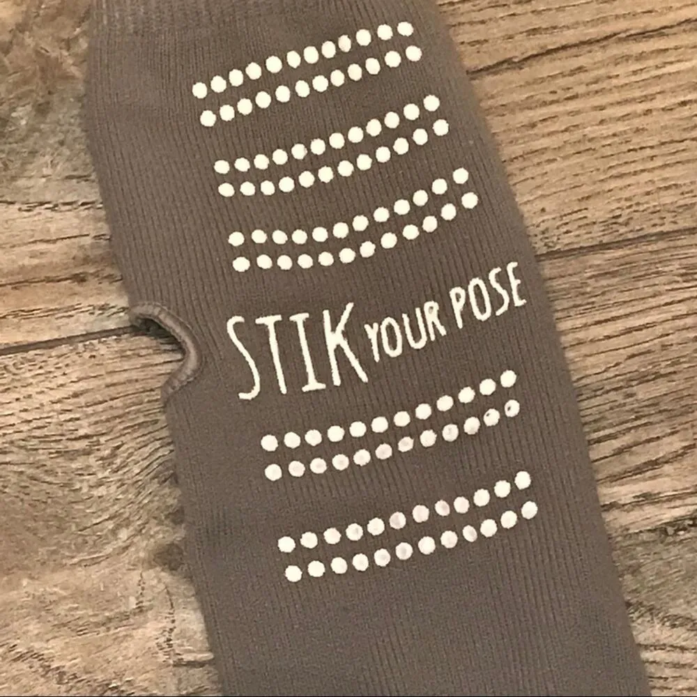 Barre Yoga Gloves Stik Your Pose Grippy Sleeves OS - Image 4