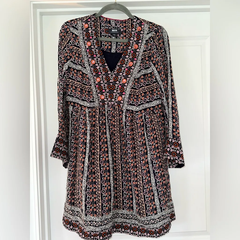 Anthropologie Maeve Naomi Embroidered Dress - Image 6