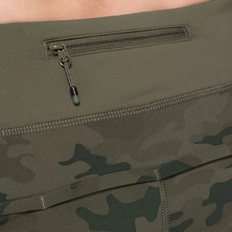 2014 Lululemon Speed Short 2.5” Swift Ultra Savasana Camo Fatigue Green | Rare - Image 5