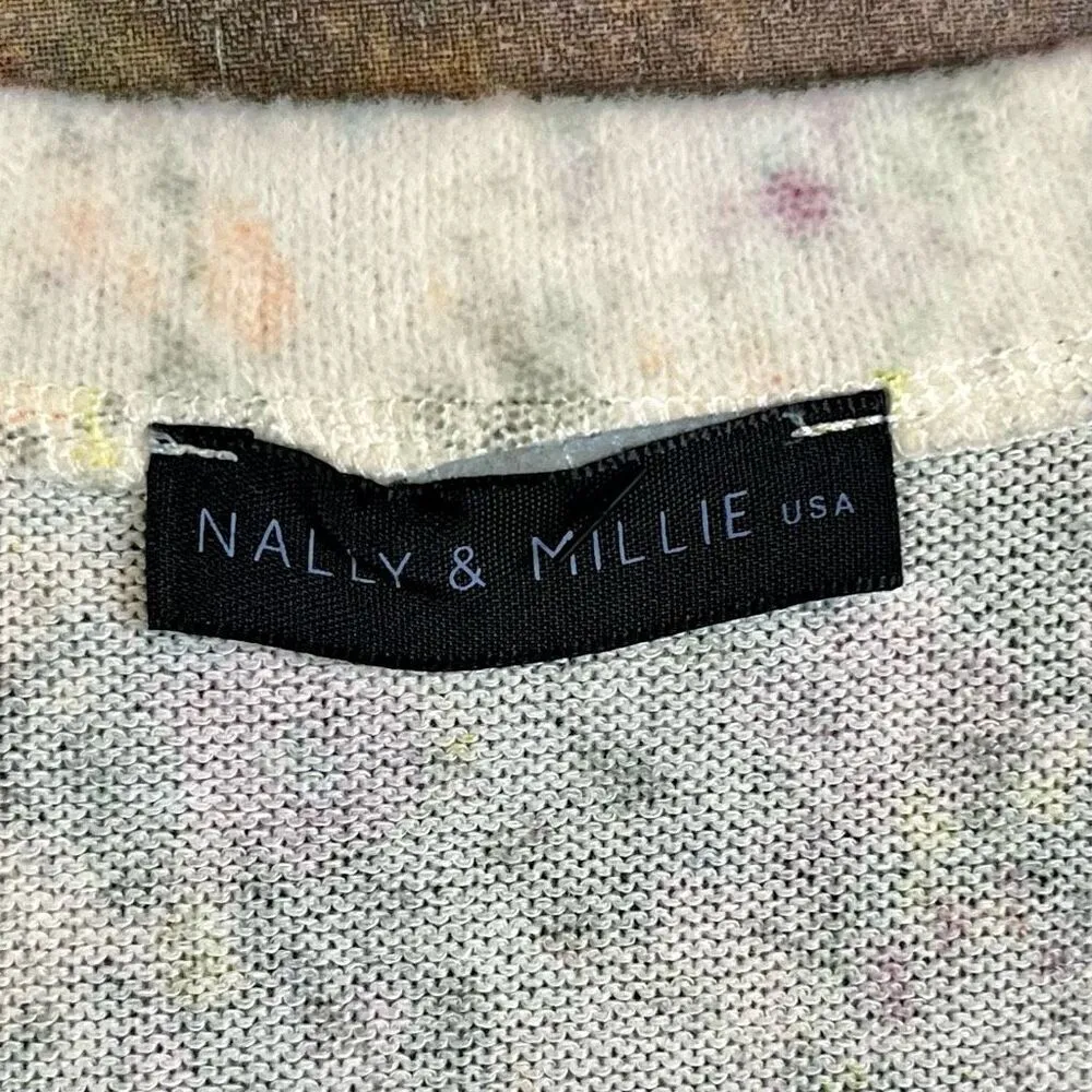 NWT Nally & Millie Green Floral V - Image 9