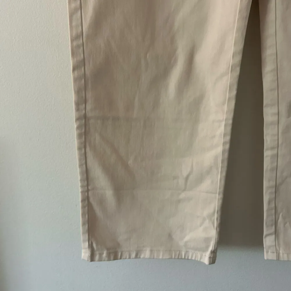 J. Crew Women's Straight Leg High Rise Kate Chino Khaki Pants Size 16 New - Image 4