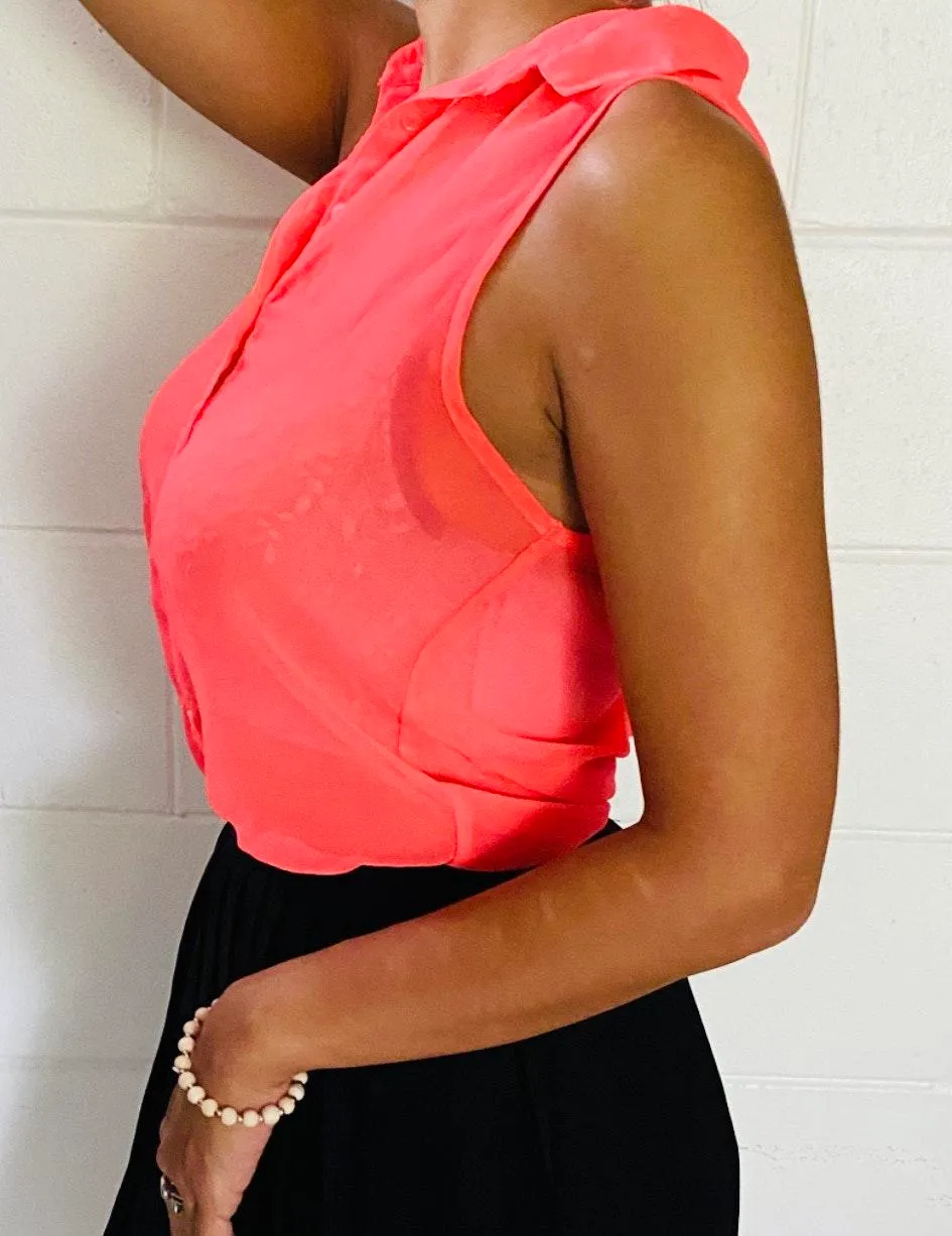 Ultra Flirt top sleeveless blouse/shirt - Image 4