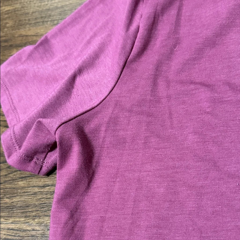 Outdoor Voices Short Sleeve Tee in Plum - Image 5