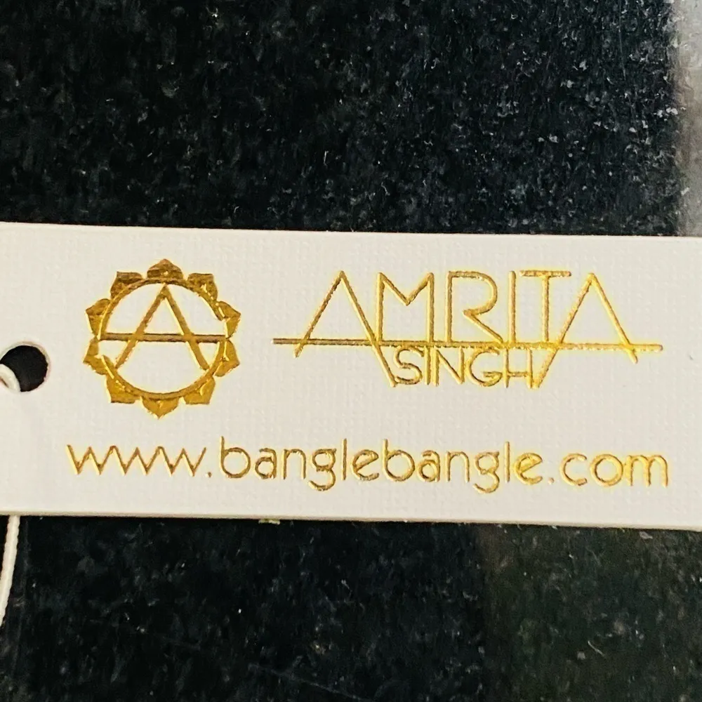 Amrita Singh Edith crystal and silver tone statement necklace. NWT. - Image 7