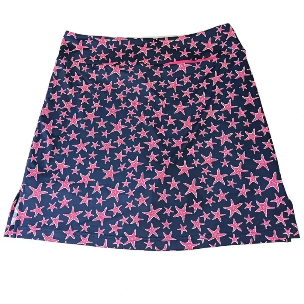 Golftini Shooting Stars Golf Skort Size XL Pull - Image 4