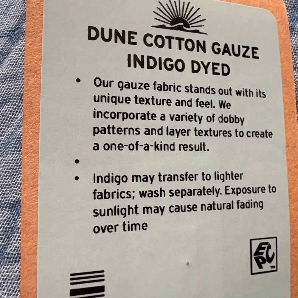 Faherty Dune Cotton Gauze Kasey Midi Dress Size Medium  NEW - Image 12