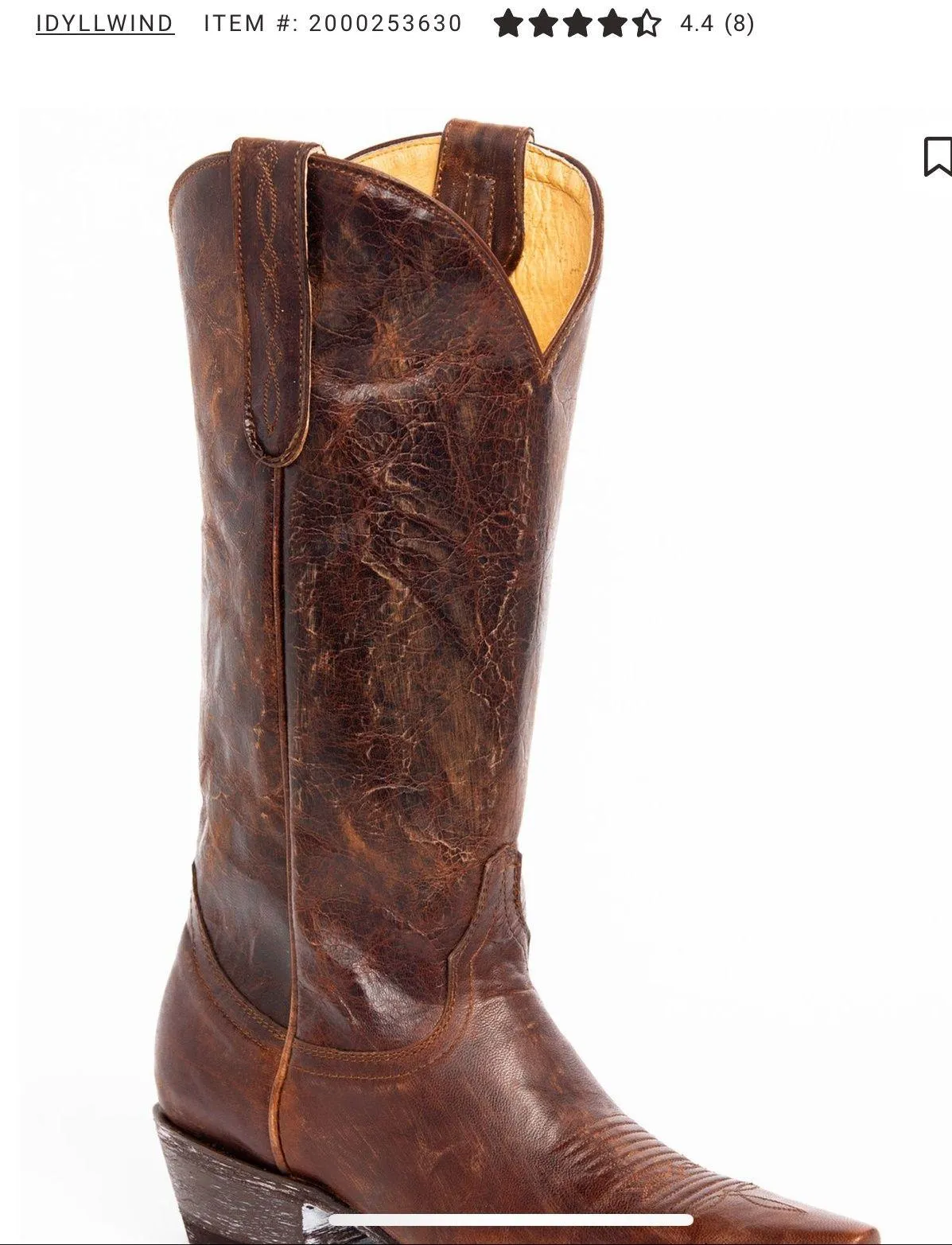 Idyllwind Wildwest Cowboy Boot - Image 6