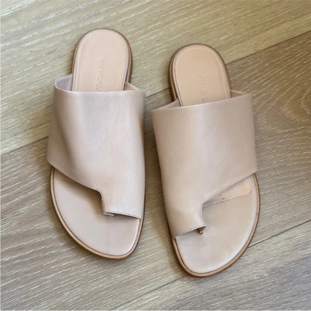 Vince Cream Women's Slide Sandals - Image 4