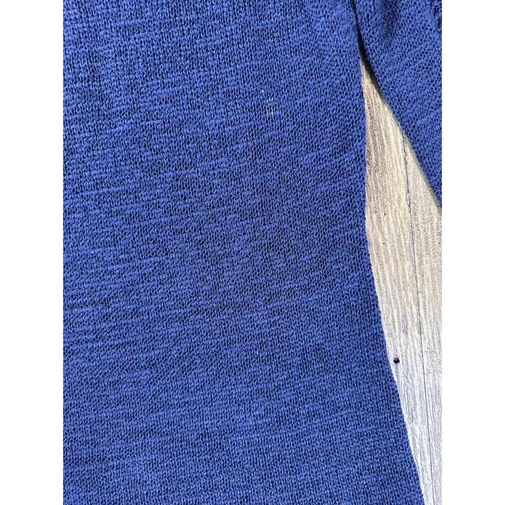 Rachel Zoe Navy Open Knit Sweater Size Small - Image 8